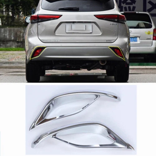 Per Toyota Highlander 2020-2022 ABS copertura fendinebbia cromata assetto 2 pz