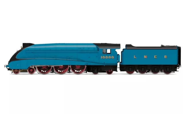 R3843 Hornby OO Scale LNER, Rebuilt Class W1, 4-6-4, 10000 - Era 3