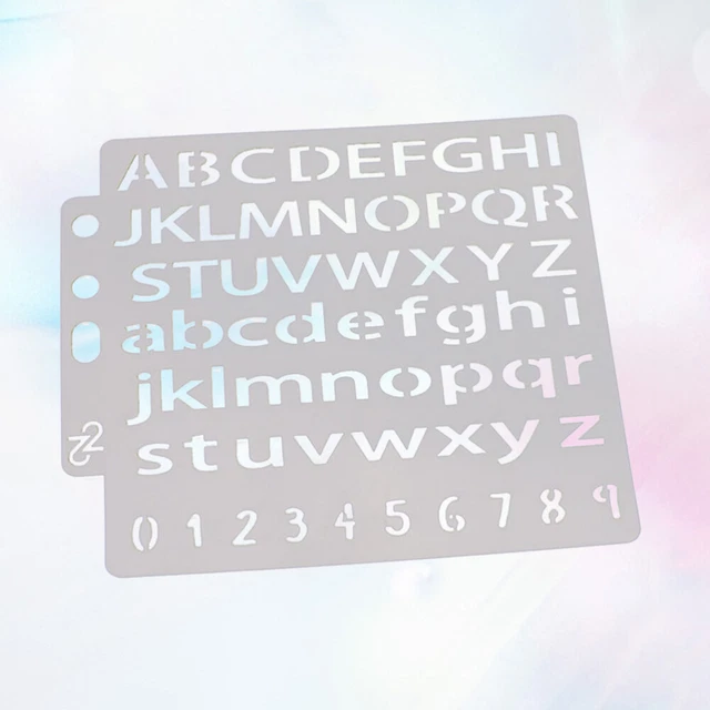 56 PZ STENCIL artistici modelli di disegno riutilizzabili per bambini