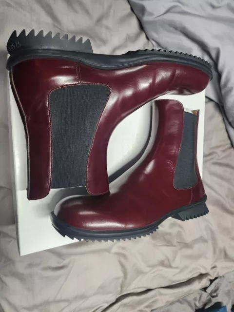 Maison Margiela Bordeaux Men's Boots