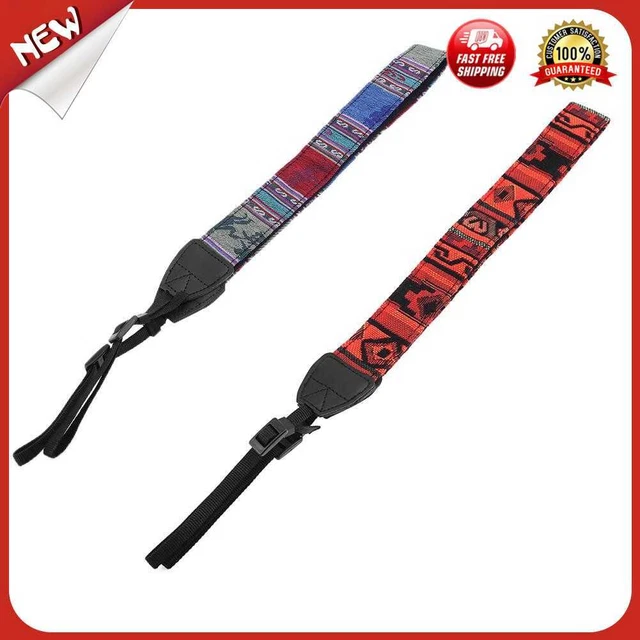 es Universal Vintage Camera Shoulder Neck Belt Strap Ethnic Style Camera Band