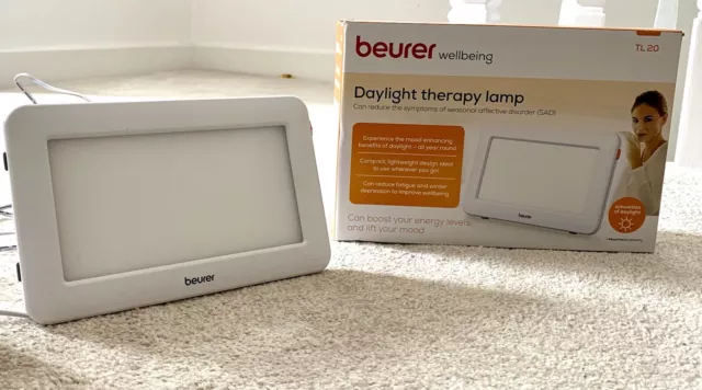 Beurer Daylight Therapy Lamp TL20, helps reduce SAD Symptoms