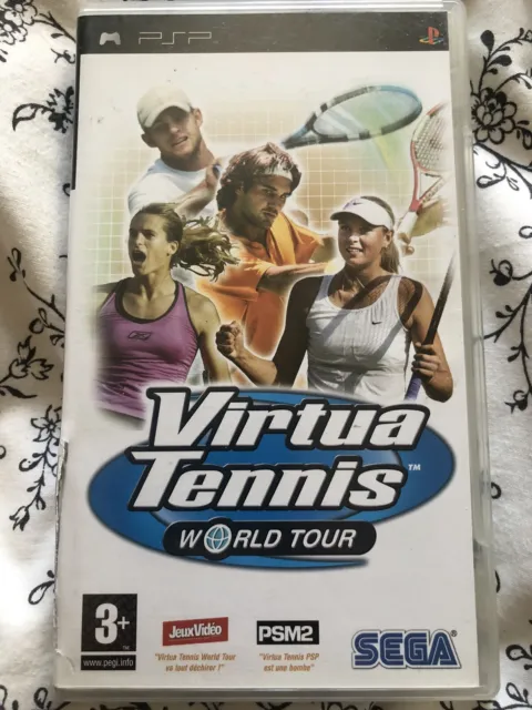 Virtua Tennis World Tour Sony Psp Complet Français