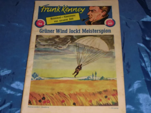 Frank Kenney , Nr. 26 , ( phantastische ) Kriminal - Abenteuer , Romanheft 1950