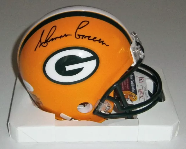 PACKERS Ahman Green signed mini helmet JSA COA AUTO Autographed Green Bay