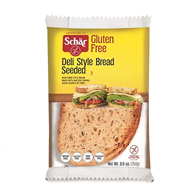 Schar sans Gluten Deli Style Levain Tête de Série Pain, 260ml Paquet De 5