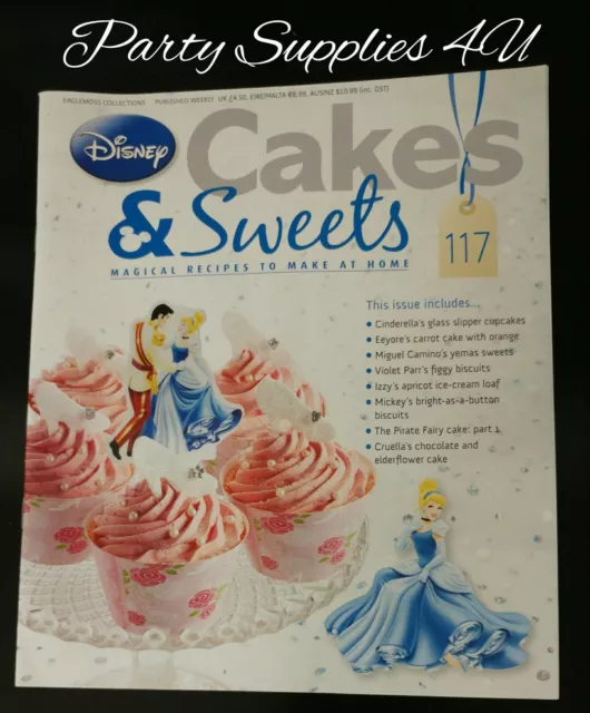 Disney Kuchen und Süßigkeiten Magazin Ausgabe 117 Aschenputtel/Rezepte/Cupcakes/Trüffel