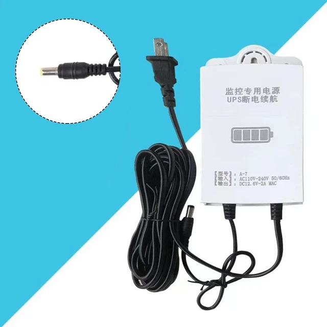 UPS 5 V 15 V 24 V POE 5 V 9 V 12 V Gruppo di continuità, Uscita USB 18 W Mini UPS CC Batteria di Riserva per Router Fotocamera Modem Ottico, UPS