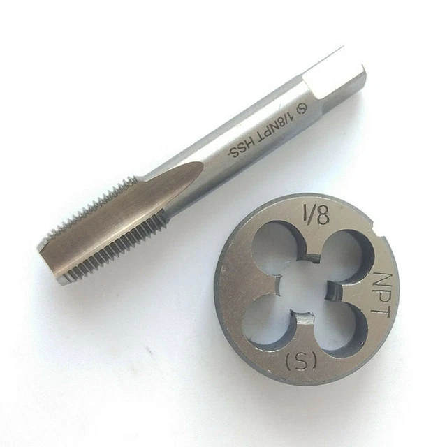 MATRICE 1/8 NPT 1/8 NPT Tap 1/8-27 NPT/Z conica alta qualità pratica ...