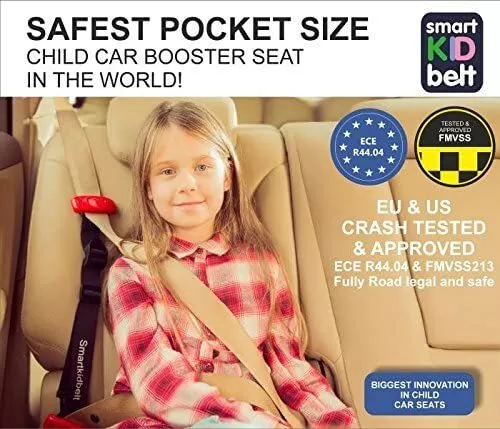 Smart Kid Belt® Original-Safest Pocket Size Car Booster Seat-Child Restraint Sys