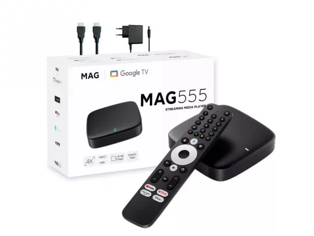 INFOMIR MAG 555 WIFI Mag Box Google TV Genuine UK Power Supply £99.95 ...