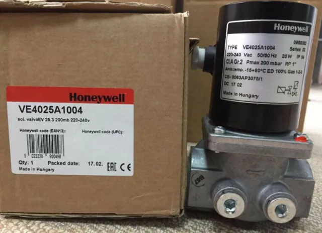 1PC New Honeywell VE4025A1004 Solenoid gas Valves In Box Expedited Shipping