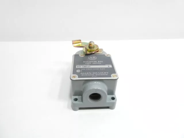 Allen Bradley 801-CMC21 Limit Switch 600v-ac/dc