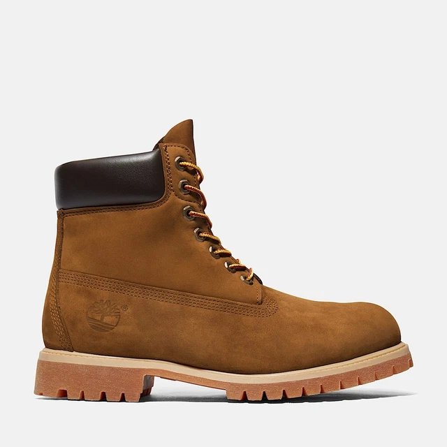 Timber Men TIMBERLAND® MEN'S PREMIUM 6-Inch Waterproof Boot in Dark Yellow [UK 7 ...