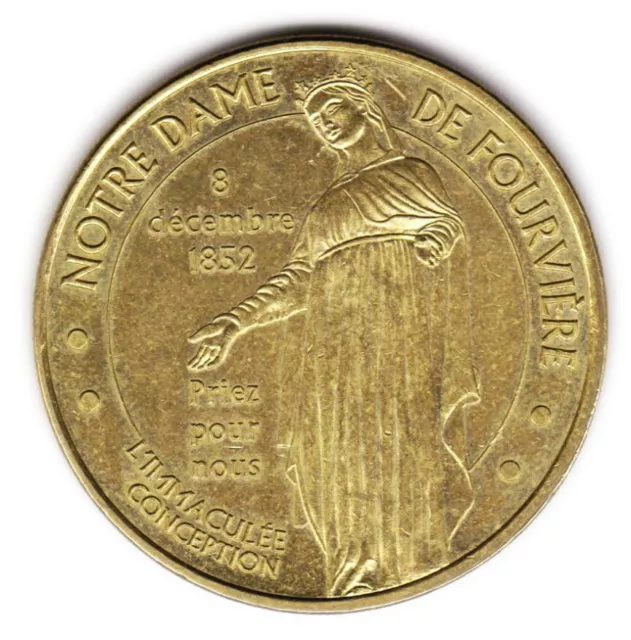Médaille NOTRE DAME DE FOURVIERE - 2012 - FRANCE - MdP jeton touristique