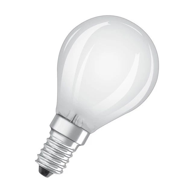 6 x Bellalux LED Filament Tropfen 4W = 40W E14 matt 470lm Kugeln warmweiß 2700K 2