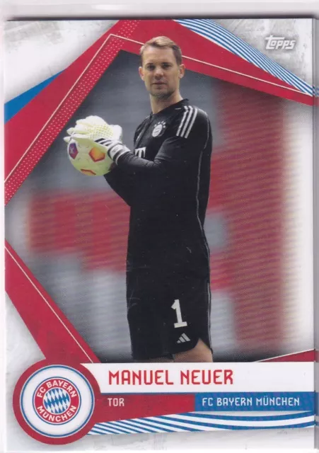 Topps Bayern Munich Fan Lot Football 2023 FCB-1 Manuel Nouveau