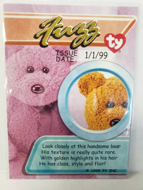 1999 Ty Beanie Babies Series II Canadian Rare Bear #173 Fuzz the Bear 2