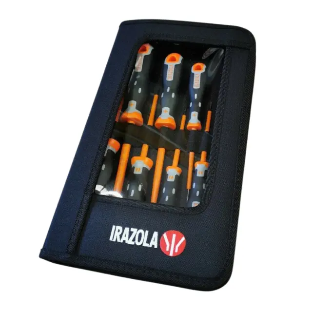 Irazola Screwdriver Set 7pc - Electricians VDE Insulated Screwdrivers (Bahco) 2
