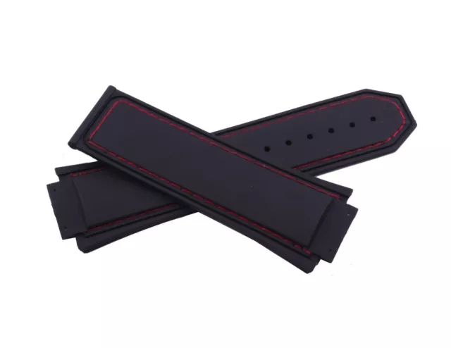 New Silicone Rubber Replacement Watch Band Strap For (Fits) Hublot King Power F1