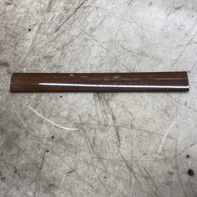 Mercedes-Benz W123 Center Dash Wood Trim Moulding Zebrano OEM 300D TD CD 77-85