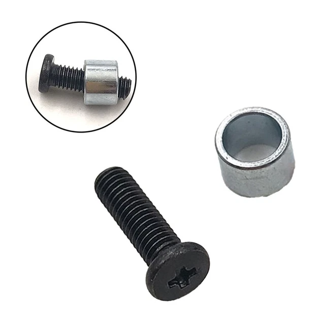12 viti per ruote in plastica per pulitore per piscina Polaris 180/280
