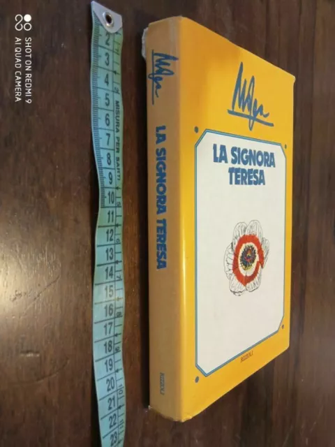 LIBRO-LA SIGNORA TERESA Copertina rigida –1977  di MOSCA GIOVANNI