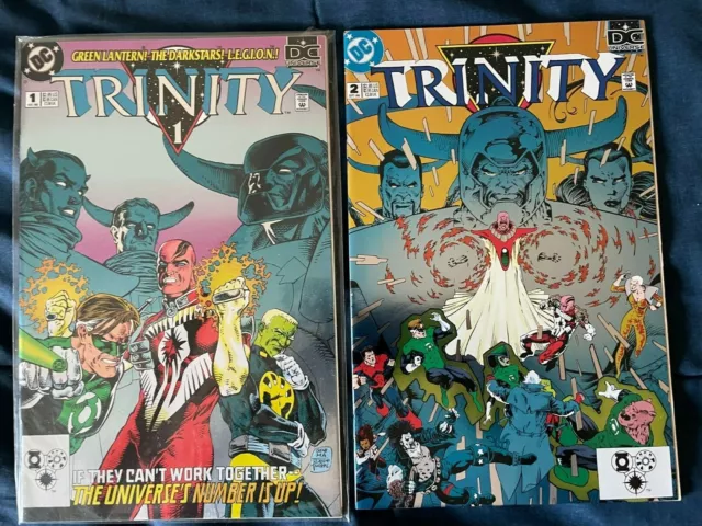 Trinity (DC,1993) #1,2 VF/NM Green Lantern Darkstars L.E.G.I.O.N.