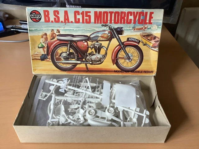 airfix-bsa-c15-motorcycle-model-kit-55-00-picclick-uk