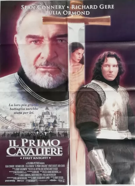 1995 * Manifesto Pubblicitario Originale "Il Primo Cavaliere - Sean Connery" Non