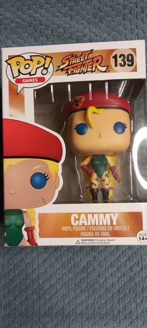 Figurine Pop   Street Fighter  N° 139  - Cammy