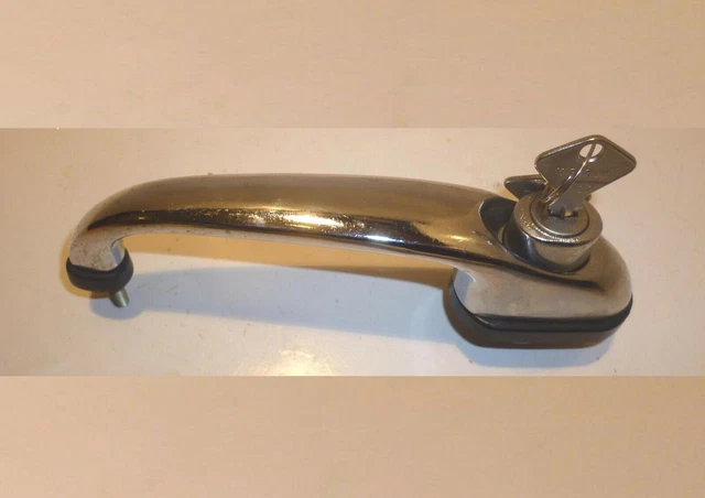 MANIGLIA ESTERNA PORTIERA POSTERIORE CROMATA FIAT BRAVO 2007 - Foto 14