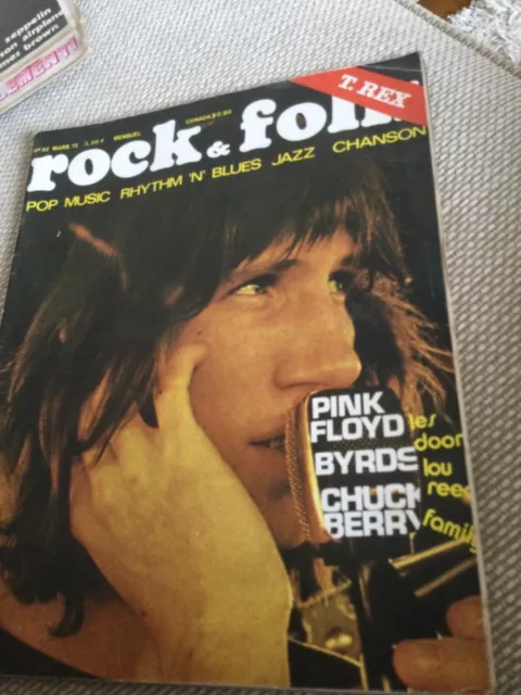 ROCK AND FOLK  46 novembre 1970  Manque poster