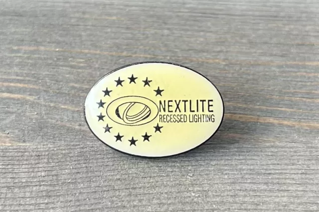 Nextlite Recessed Lighting Vintage Advertising Pin “Free Shipping”