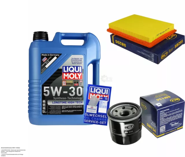 Inspección Filtro Liqui Moly Aceite 5L 5W-30 para Nissan Micra IV K13 1.2 Juke