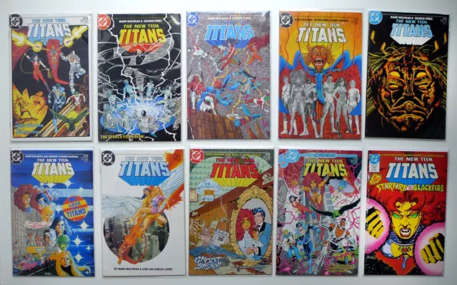29x NEW TEEN TITANS VOL 2 #1-7 +12-77 DC COMICS 1984 Bagged Boarded VF/NM