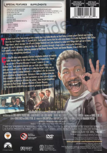 Beverly Hills Cop (Spécial Collecteur S Edition Neuf DVD 2