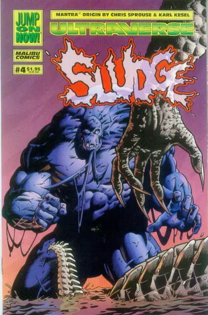 Sludge # 4 (Aaron Lopresti) (Malibu Comics USA,1994)