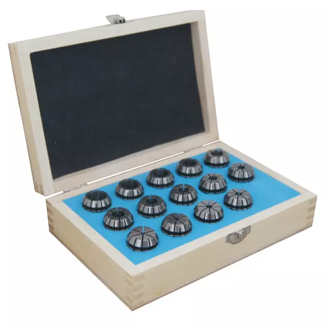 ER25 Collet Chuck Set [Size:3-16mm (14 Pieces)]