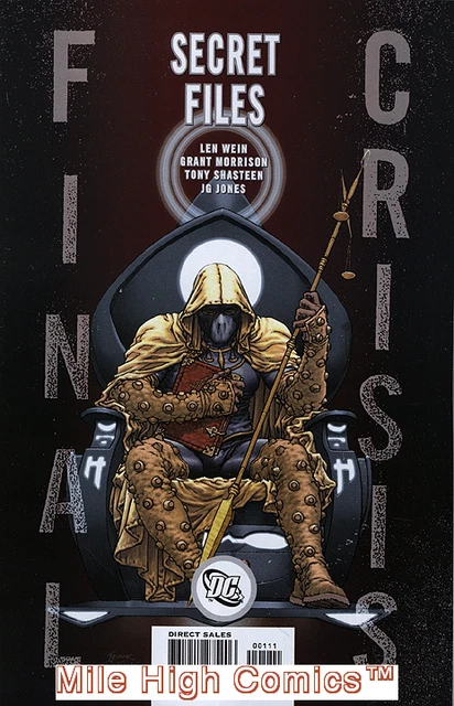 FINAL CRISIS SECRET FILES (2008 Series) #1 Very Fine Comics Book