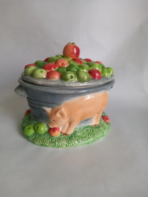JAMES HERRIOT Country Kitchen Collection. Border Arts - 'Apple Sauce' VGC