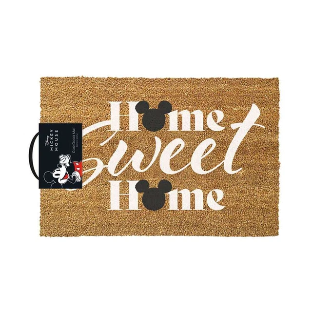 DISNEY MICKEY MOUSE Home Sweet Home Coir Doormat 60cm x 40cm £17.95