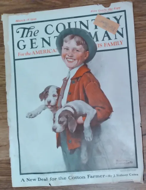 Three pre-war Norman Rockwell covers