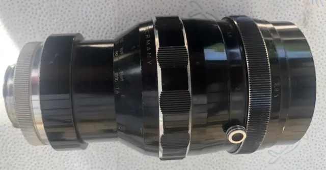Lens  Isco Gottingen  Tele Iscaron 2,8/180mm for Exakta