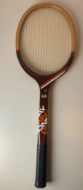 Raquette De Tennis Ancienne Golden Team - Bois - Avec Housse - Occasion
