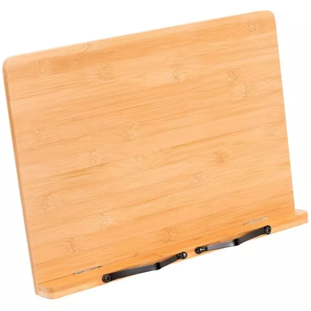 SOUNDSATION TMS-200-WOOD leggio Legno da tavolo bambù regolabile con fermacarte 3