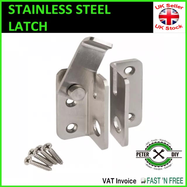 Hasp And Staple STAINLESS STEEL Security Lock Door Gate Shed PADLOCK LATCH