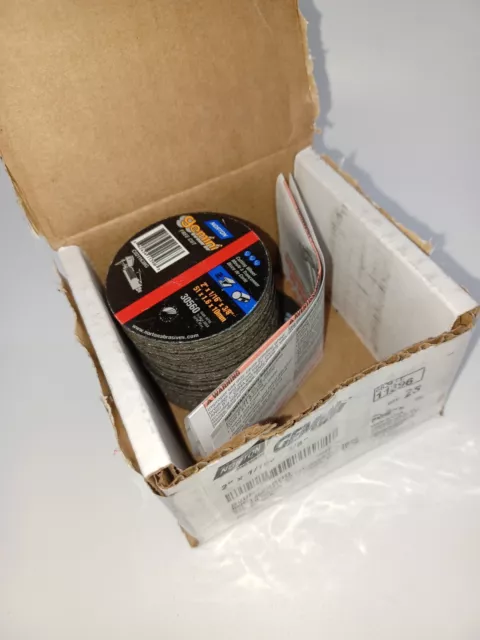 Norton Gemini 66243411396 Cut Off Wheels Alum Oxide 25 Pack 2" x 1/16" x 3/8"