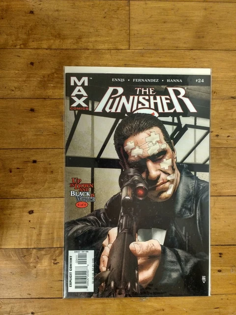 Marvel Punisher #24 Max Comics Up is Down Part 6 Unread Condition 2005 Ennis
