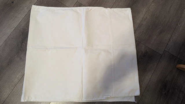Babybett Kissenhülle, weiß, Baumwolle, groß 115 cm x 50 cm